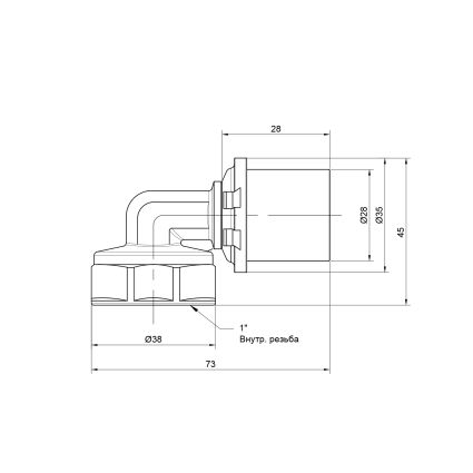 угол 26*1&amp;quot;в &amp;quot;Icma&amp;quot; № 405 - 2