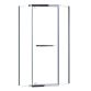 Talány душ кабина90*90*190 см (стекла+двери) хром, стекло прозрачное 10 мм ВЫПИСЫВАТЬ с набором 599-555/3 - 1