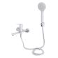 Змішувач для ванни Lidz Latwa 0061 з поворотним виливом та душовим гарнітуром (k35) Chrome LDLAT0061CRM48992 - 3