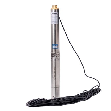 Відцентровий Насос свердловинний 1.1 кВт H 65(43)м Q 140(100)л/хв Ø102мм (кабель 35м) AQUATICA (DONGYIN) (777494) - 1