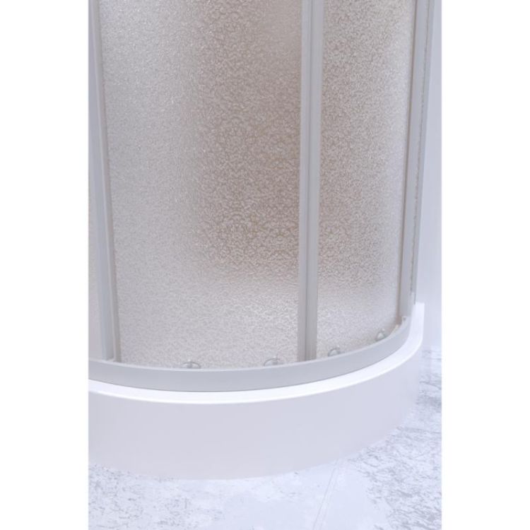 Набір Q-tap душова кабіна Presto WHI1099AP5 Pear + піддон Uniarc 309915 - 7